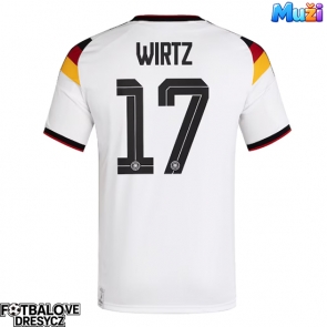 Německo Florian Wirtz #17 Domácí Dres MS 2026 Krátký Rukáv